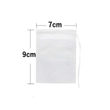 Load image into Gallery viewer, Disposable Drawstring Tea Bags, 50 to 300 Pack