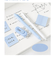 Load image into Gallery viewer, 10-Piece Student Stationery Set – Stapler, Ruler, Scissors, Pens & Sticky Notes