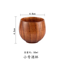 Load image into Gallery viewer, Wood Handle Cups Beer Tea Coffee Milk Water Cup Kitchen Bar Drinkware for Kitchen Coffee Mug