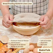 Load image into Gallery viewer, 1set Professional Baking Tools 24 Oz Sourdough Starter Jar Pastry Mat Scraper Bread Slicing Knife Gloves for Home DIY Baking Kit