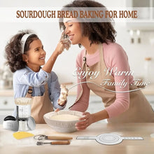 Load image into Gallery viewer, 1set Professional Baking Tools 24 Oz Sourdough Starter Jar Pastry Mat Scraper Bread Slicing Knife Gloves for Home DIY Baking Kit