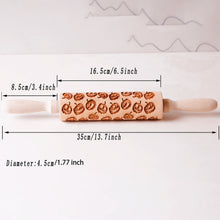 Load image into Gallery viewer, Halloween Pumpkin Embossed Rolling Pin