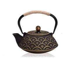 Load image into Gallery viewer, Cast Iron Tetsubin Teapot, 900ml, with Infuser