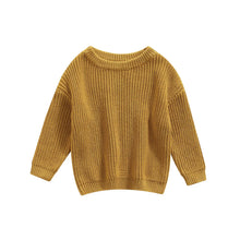 Load image into Gallery viewer, Little Ones Cotton Knit Pullover Sweater