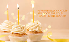 Load image into Gallery viewer, 50/100/200PCS Dripless Smokeless Beeswax Taper Candles