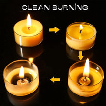 Load image into Gallery viewer, 6-48Pcs Handmade Smokeless Beeswax Votive Candles