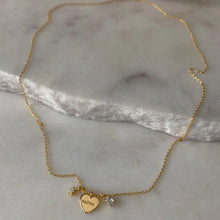 Load image into Gallery viewer, Classic Fashion Exquisite Mother's Day Gold Color Necklace Mom Letter Love Charms Pendant Chain Neck Anniversary Jewelry