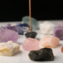 Load image into Gallery viewer, Natural Gemstone Incense Holder