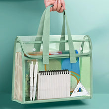 Load image into Gallery viewer, Large Capacity Portable Transparent Waterproof Expandable File Folder