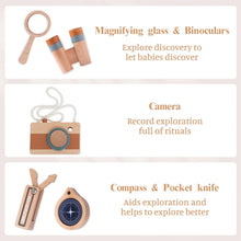 Load image into Gallery viewer, Montessori Wooden Adventure Set