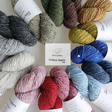 Load image into Gallery viewer, 1*50g  Lotus  Alpaca Tweed Fancy Yarn Merino Wool Alpaca Nylon Blended Hand Knitting Crocheting Sport Weight Yarn