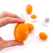 Load image into Gallery viewer, Kids 3/6pcs Wooden Artificial Egg Set Easter DIY Toy Wooden House Game Kitchen Egg Toys Early Education Food Toys for Children