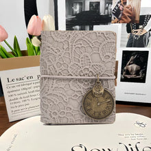 Load image into Gallery viewer, Mini Leather Pocket Notebook - Portable Retro Sketchbook & Daily Planner