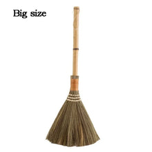 Load image into Gallery viewer, Natural Wood Broom & Dustpan Set