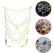 Load image into Gallery viewer, 3 Style Bubble Rope Stainless Steel Giant Bubble Maker Wand Telescopic Design Bubble Party Favors Outdoor Activity for Children