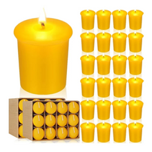 Load image into Gallery viewer, 6-48Pcs Handmade Smokeless Beeswax Votive Candles