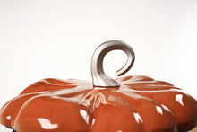Load image into Gallery viewer, Pumpkin Enameled Cast Iron Dutch Oven - 1.9L Non-Stick Casserole Dish