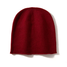 Load image into Gallery viewer, Women Wool Cashmere Slouchy Beanie Hat