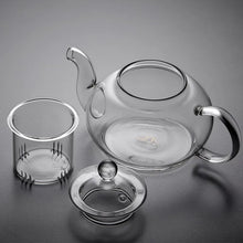 Load image into Gallery viewer, Heat-Resistant Glass Teapot with Infuser, 400ml to 1000ml