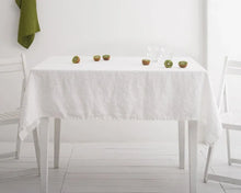 Load image into Gallery viewer, 100% Pure Linen Tablecloth - Solid Color Natural Fabric