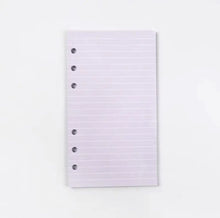 Load image into Gallery viewer, Transparent Diary Binder/Notebook Planner