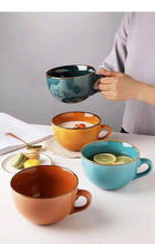 Load image into Gallery viewer, 700ml Large Ceramic Coffee Mug