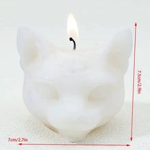 Load image into Gallery viewer, Gothic Three Eye Cat Scented Soy Wax Candle