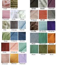 Load image into Gallery viewer, 100% Pure Linen Tablecloth - Solid Color Natural Fabric
