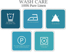 Load image into Gallery viewer, 100% Pure Linen Tablecloth - Natural Fabric Solid Color