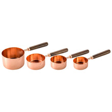 Load image into Gallery viewer, 4PCS Stainless Steel Measuring Spoons with Wooden Handle