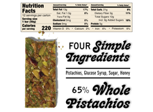 Load image into Gallery viewer, South Forty Pistachio nut bar, view 3