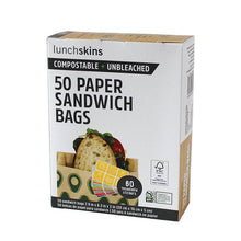 Load image into Gallery viewer, Compostable Sandwich Bags Avocado 50 Count