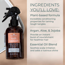 Load image into Gallery viewer, Hair Therapy Shine & Soothe Detangler Spray