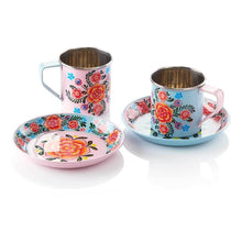 Load image into Gallery viewer, Pastel Kashmiri Mugs - Set of 2