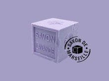 Load image into Gallery viewer, Savon de Marseille - Lavender 300g Cube