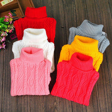 Load image into Gallery viewer, Child’s Warm Winter Knit Sweater Dress
