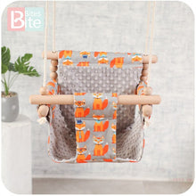 Load image into Gallery viewer, Wooden Baby/Toddler Hammock Swing