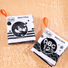 Load image into Gallery viewer, Cloth Soft Black and White Contrast Quiet Books