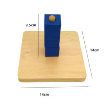 Load image into Gallery viewer, Montessori Toddler Assorted Peg Shape Peg Puzzles