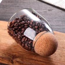 Load image into Gallery viewer, Glass Container with Round Cork Stopper