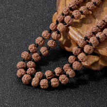 Load image into Gallery viewer, Japa Mala Rudraska Beads 108