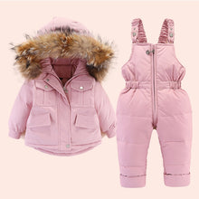 Load image into Gallery viewer, Warm Winter Children's Snow Suit and Matching Jacket Set