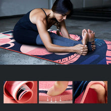 Load image into Gallery viewer, Non Toxic Suede Yoga Mat 6MM