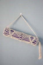 Load image into Gallery viewer, Crochet Macrame Yoga Mat Bag