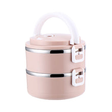 Load image into Gallery viewer, Stainless Steel Multilayer Bento Box - Portable Lunch Box for Work and Kids