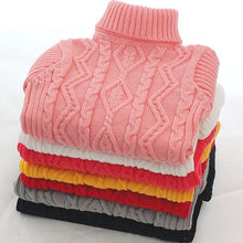 Load image into Gallery viewer, Child’s Warm Winter Knit Sweater Dress
