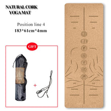 Load image into Gallery viewer, Natural Cork Yoga Mat