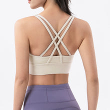 Load image into Gallery viewer, Cross Back Sports Bra