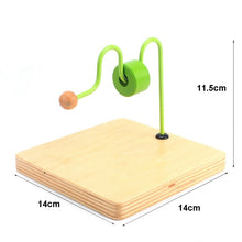Load image into Gallery viewer, Montessori Baby Imbucare Wooden Shape Sorter Box