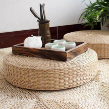 Load image into Gallery viewer, Tatami Woven Floor Meditation Cushion